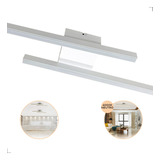 Lustre Plafon Sobrepor 75cm Plafon Style 3000k Luz Quente Cor Branco - 4000k