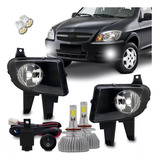 Kit Farol Milha Celta Prisma 2012 2013 2014 2015 + Led 6000k