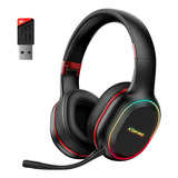 2.4ghz Wireless Gaming Headset For Ps5, Ps4, Pc, Nintendo...