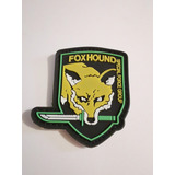 Parche Pvc Abrojo Tactico Militar Fox Hound Tasks Forces