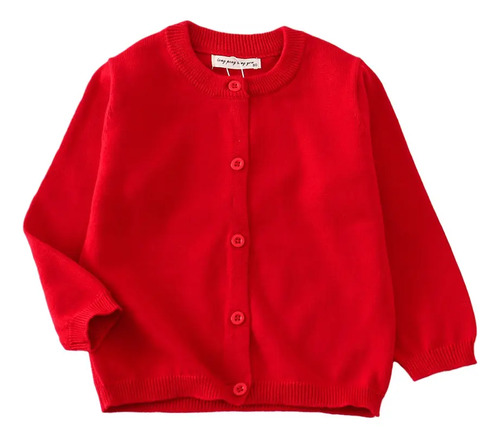 Abrigo De Bebé For Niña Y Niño Y Suéter Suave Multicolor -
