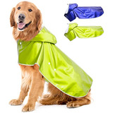 Chubasquero Weesiber Impermeable Para Perros, Impermeable, R