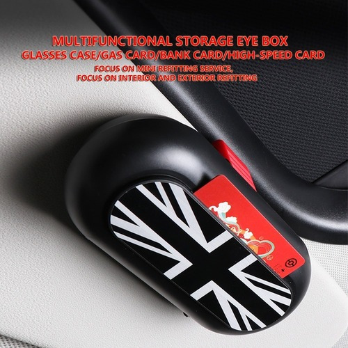 Caja De Gafas De Sol Con Clip De Visera Para Mini Cooper S O