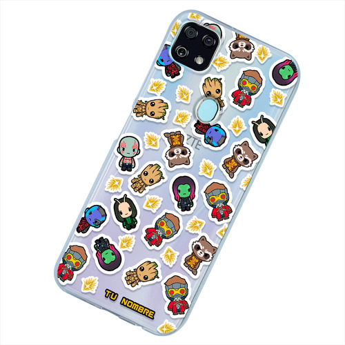 Funda Para Zte Guardianes Galaxia Personalizada Nombre