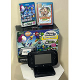 Nintendo Wii U Delux Set + Gamepad +2 Jogos