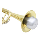 Trumpet Mute Sourdine Alloy, Color Aluminio De Alta Rectitud