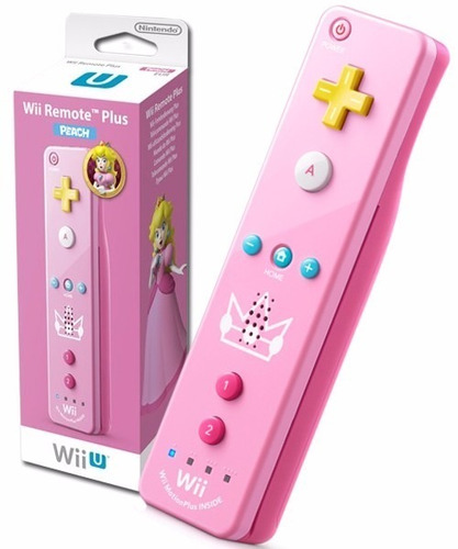 Controle Wii Remote Plus Princess Peach Princesa Wii/ Wii U