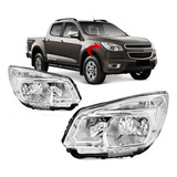 Par Farol S10 Trailblazer 2012 2013 2014 A 2016 Sem Projetor