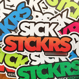 Stickers, Estampas, Calcomanias, 50 Stickers Personalizados