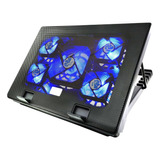 Laptop Cooling Pad 12  -17  Cooler Pad Chill Mat 5 Ventilado