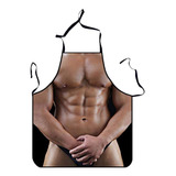 Delantal De Cocina Sexy Musculoso Hombre Cocina Creativa Del