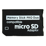 Adaptador Memoria Micro Sd A Ms Memory Stick Pro Duo