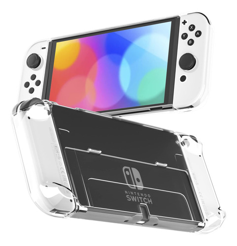 Rhotall Estuche Transparente Para Nintendo Switch Oled, Carc