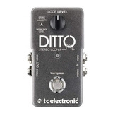 Pedal Tc Electronic Stereo Loop Ditto Looper Guitarra