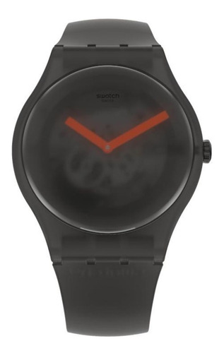 Reloj Swatch Unisex Monthly Drops Suob183 Black Blur