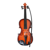 Violin Infantil Simil Madera De 42 Cm Con Arco Ploppy 815176