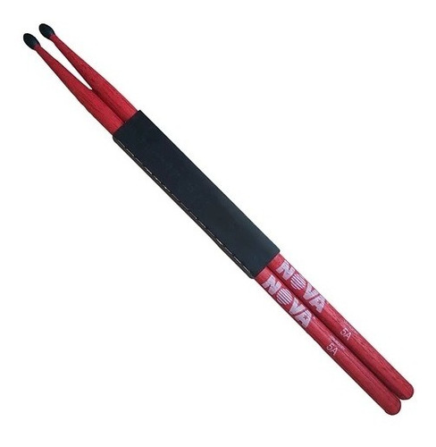 Baquetas Nova 5a Red Punta Nylon