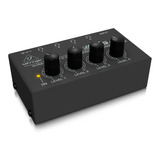 Amplificador De Fone Com 4 Canais Behringer Ha400