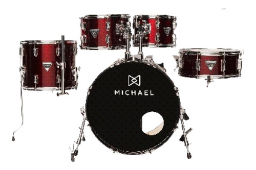 Shell Pack Bateria Michael Trinity Dmt218 Wr Vinho Bumbo 18