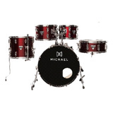 Shell Pack Bateria Michael Trinity Dmt218 Wr Vinho Bumbo 18