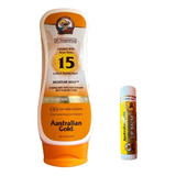 Australian Gold Spf15 Lotion + Labial Spf30 De Regalo