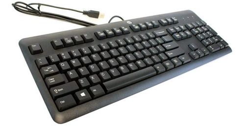 Teclado Hp - Usb Preto - De Mostruário - Pronta Entrega