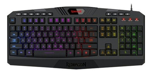 Teclado Membrana Redragon Harpe Pro Rgb -ps4-xbox One-pc