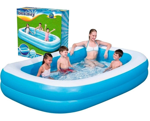 Bestway Pileta Rectangular Pool 262x175x51 Cm 54006 Bigshop