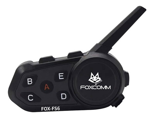Intercomunicador Bluetooth P/moto Fox Fs6