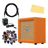 Orange Crush Mini Amplificador Combinado De Guitarra Con Fu.