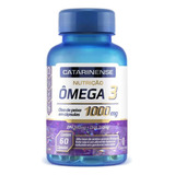 Ômega 3 Catarinense 1000mg 60 Capsulas Epa 540mg + Dha 360mg Sabor Sem Sabor