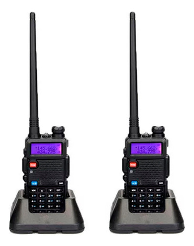 2pz Radio Comunicacion Portatil Walkie Talkie Vhf Uhf 8km