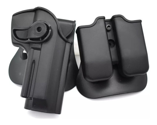 Holster Beretta 92 96 92fs M9 Funda +porta Cargador Doble 