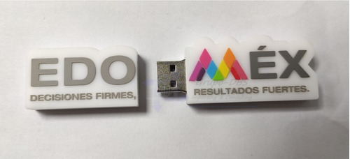 Memoria Usb Edomex 32gb 3pzs Diseño 2d Logo Personalizado