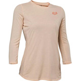 Polera Bicicleta Mujer Ranger Drirelease® 3/4 Rosado Claro F