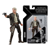 Boneco Star Wars The Black Series Han Solo Original Hasbro