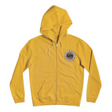 Campera Canguro Shadow Groove Quiksilver Amarillo