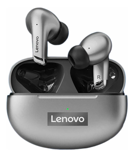 Fone Bluetooth Lenovo Lp5 - Cinza
