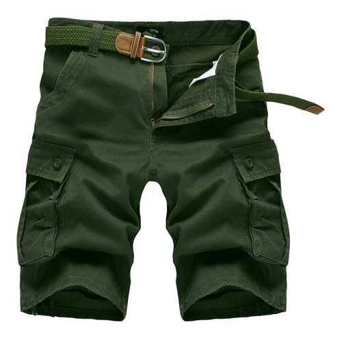 Bermuda Cargo Shorts Reforsadas Talles 38 Al 62 Jeans710