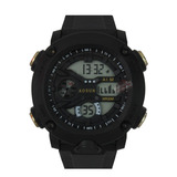 Reloj Digital Para Hombre Militar Sport Sumergible Led