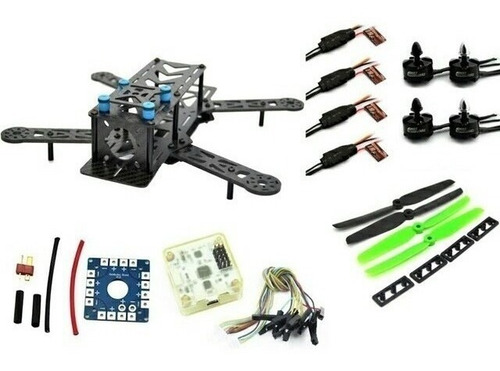 Drone280 Carbon Quadcopter + Radio Fsi6b 