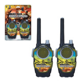 Walkie Talkie Infantil Exército Militar Brinquedo Meninos F