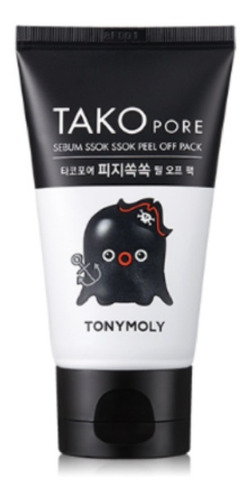 Tonymoly Mascarilla Tako Pore Peel Off Pack 60ml Tipo De Piel Normal