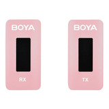 Boya By-xm6-k1p Kit De Sistema Micrófono Inalámbrico Rosa
