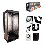 Combo Full Kit Indoor Carpa 80x80x160 + Led 400w Completo