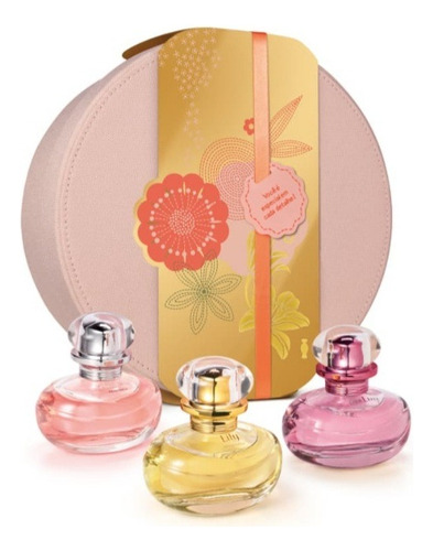 Kit Perfume O Boticário Lily Eau De Parfum Feminino 50ml Spray Edp.