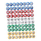 Bolas De Números Para Máquina De Lotería De Juegos 1 A 80