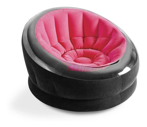 Sillon Inflable Fucsia Intex Empire 112 X 109 X 69