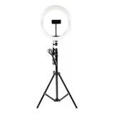 Ring Light Led Iluminador Tripé 160cm Luz Profissional 10pol