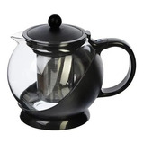 Chaleira Vidro Infusor Aço Inox Bule Chá Café